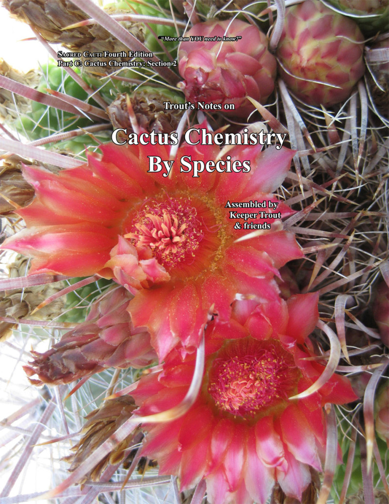 C10 Cactus Chemistry By Species